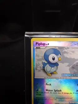 Pokemon Collectible Cards, Piplup, Rev Holo Stamp, 93/130, Diamond & Pearl, 2007 - Image 5