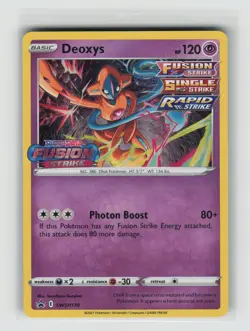 Deoxys - (Prerelease) Promo SWSH: Sword & Shield Promo Cards SWSH170 NM - Image 1