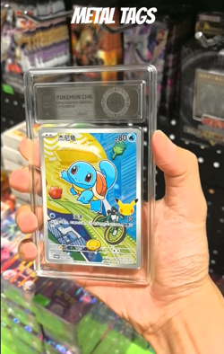 2026 Pokemon Cards CHN. Metal Tags Squirtle 003/30TH PCG 10 (SAME AS PSA 10) - Image 2