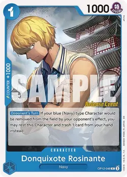 Donquixote Rosinante [Legacy of the Master Release Event Cards] Near Mint - Image 1