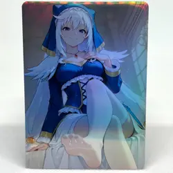 Konosuba Eris Goddess Anime Waifu ACG Foil Card - Image 1