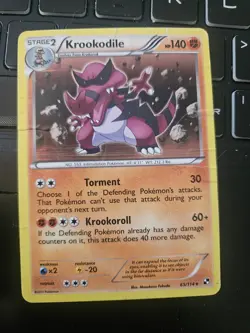 Krookodile 65/114 | Black & White | Holo Pokemon Card HP - Image 1