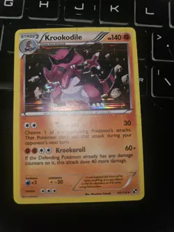 Krookodile 65/114 | Black & White | Holo Pokemon Card HP - Image 2