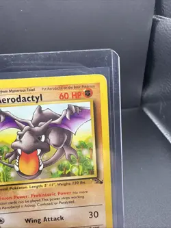 Pokemon TCG Aerodactyl Fossil 1st Edition Non-Holo Rare Card 16/62 - Image 4