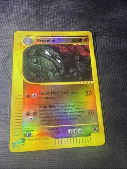 Graveler 79/165 Expedition Reverse Holo Card E Reader Series Pokemon Vintage - Image 1