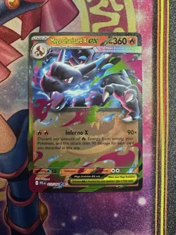 Mega Charizard X ex - 013/094 - Phantasmal Flames Double Rare Pokemon Card - NM - Image 1