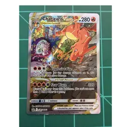 Pokemon Charizard VSTAR SWSH262 Sword & Shield Promo Full Art Holo 280HP Card - Image 1