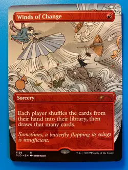 MTG 1x Winds of Change # 1128 Secret Lair Drop Magic the Gathering Card x1 NM - Image 1