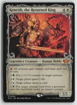 Kenrith, the Returned King LP 4 March of the Machine: Multiverse Legends MTG - Image 1