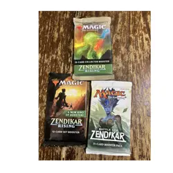 Magic: The Gathering Zendikar Rising collector, battle Zendikar Booster 3 Packs - Image 1