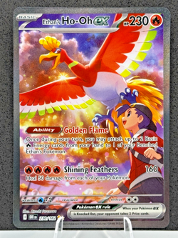 Pokemon TCG: Ethan's Ho-Oh ex 230/182 SIR -Destined Rivals - Image 1