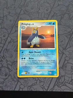 Pokemon: Prinplup #6/12 Diamond & Pearl 2007 Non-holo Vintage - LP - M55 - Image 1