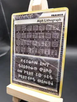 Pokemon Secret Rare Card - Alph Lithograph Three (Hs Undaunted) - Image 3