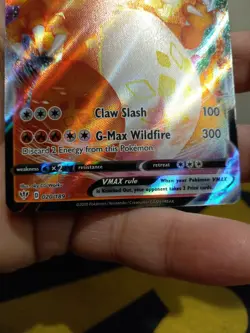 Charizard VMAX 020/189 Holo Ultra Rare Darkness Ablaze Pokemon TCG Card - Image 5
