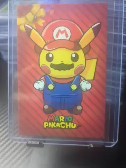 Mario Pikachu Pokemon Card Database Christmas #2 - Image 1