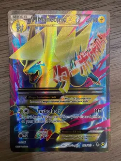 Pokemon Mega Manectric EX 24a/119 Full Art Promo Holo Card NM-LP - Image 1