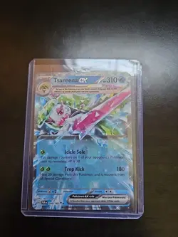 Pokemon TCG Tsareena EX Paradox Rift Holo Double Rare Card 046/182 - Image 1