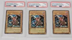 1 of 2006 Yu-Gi-Oh! White-Horned Dragon GXNG-EN001 Ultra Rare Promo Card PSA 7 - Image 1