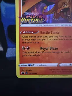 Charizard - (Prerelease) SWSH066 SWSH: Sword & Shield Promo Cards Holo Mint/NM+ - Image 3