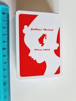 CARTE DA GIOCO JULIUS MEINL ASS POKER ORIGINAL VINTAGE 80s PLAYING CARDS NEW - Image 4
