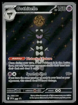 Gothitelle #211 Scarlet & Violet Black White Promo Card NM - Image 1