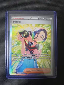 Pokemon Perrin TCG Scarlet & Violet Twilight Masquerade Card 220/167 Sir - Image 1