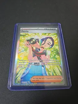 Pokemon Perrin TCG Scarlet & Violet Twilight Masquerade Card 220/167 Sir - Image 2