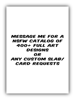 Sabrina Custom Graded Trading Card - Sexy Adult Anime Waifu Custom Made Trainer - Image 2