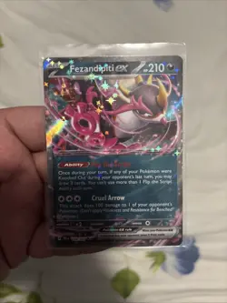 Fezandipiti EX Shrouded Fable Holo Double Rare Pokemon TCG Card 038/064 - Image 1