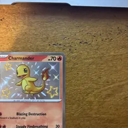 Charmander - 109/091 - Pokemon TCG: Paldean Fates Holo Card NM - Image 3