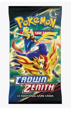 Pokemon Tcg - Crown Zenith Booster Packs - New Sealed (Lot of 4) - Image 1