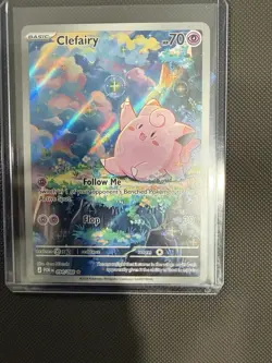 Clefairy 094/088 Journey Together Illustration Rare Holo Pokemon TCG Eng 2026 - Image 1