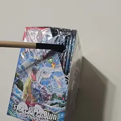 Pokemon Stellar Crown Booster Box - Scarlet & Violet TCG New - SIDE TEAR PICS - Image 2