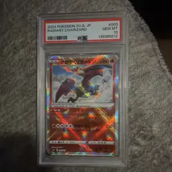 PSA 10 2024 Radiant Charizard 003/021 Pokemon SVJL Japanese Holo - Image 1