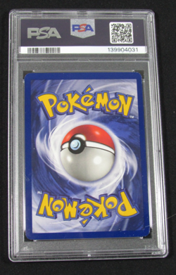 1999 Pokemon Game DRAGONITE 5 MOVIE BLACK STAR PROMO PSA 6 EX-MT - Image 2