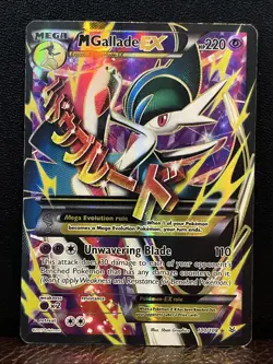 M Gallade EX 100/108 Pokemon XY Roaring Skies Ultra Rare Full Art Near Mint (NM) - Image 1