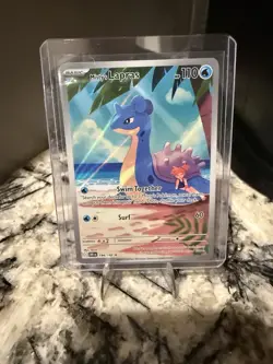 Misty's Lapras 194/182 Sv10: Destined Rivals Illustration Rare Pokemon TCG - Image 1