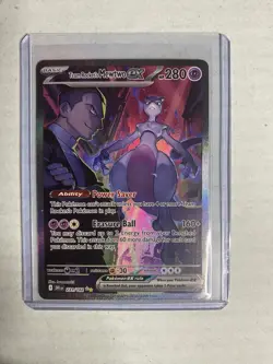 Team Rockets Mewtwo EX 231/182 SIR MINT Destined Rivals Pokemon - Image 1
