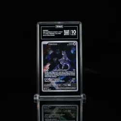 MEWTWO 2023 Pokemon S&V 151 UPC #52 ENG Tag 10 With Purple SlabMag - Image 1