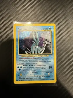 Suicune 14/64 Neo Revelation Holo Pokemon Card LP - Image 1