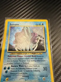 Suicune 14/64 Neo Revelation Holo Pokemon Card LP - Image 2