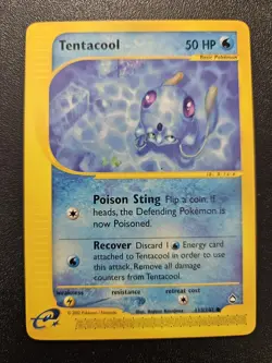 Pokemon Aquapolis Tentacool 113/147 NEAR MINT - Image 1