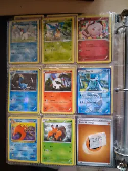 Pokemon TCG Mixed Card Lot Of 9, Amaura Holo - Image 1