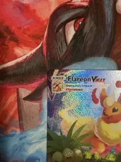 Flareon VMAX - SWSH180 - Black Star Promo- Alt Art Pokemon TCG LP - Image 2
