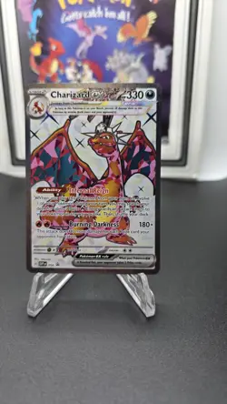 Charizard ex 056 Promo Scarlet Violet Black Star Promo Full Art Pokemon TCG - NM - Image 1