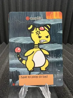 amphie (Ampharos) #221 - Pokiebubies Rocketbubies Fan Art- Pokemon - Image 1