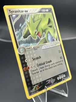 Pokemon TCG Tyranitar ex POP Series 1 017/017 150 HP Ultra Rare EN - Image 2