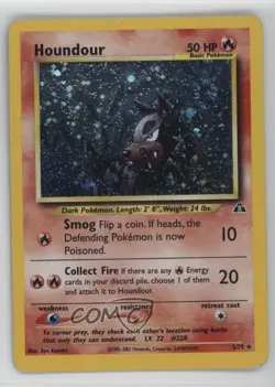 Houndour Holo Pokemon Neo Discovery #5 2001 - Image 1