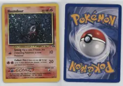 Houndour Holo Pokemon Neo Discovery #5 2001 - Image 3