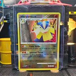 Hariyama Great Encounters Reverse Holo Pokemon TCG 41/106 Diamond Pearl Uncommon - Image 1